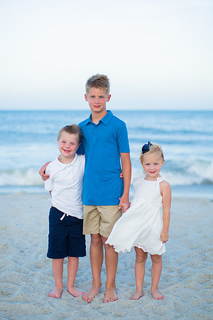 Family Beach Portrait Photography on Pleasure Island, NC:  Carolina Beach, Kure Beach, Fort Fisher