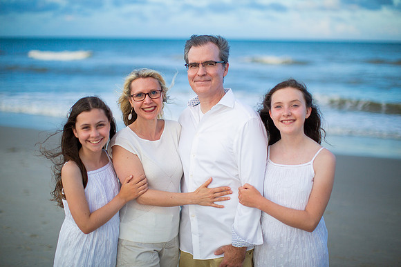 Family Beach Portrait Photography on Pleasure Island, NC:  Carolina Beach, Kure Beach, Fort Fisher