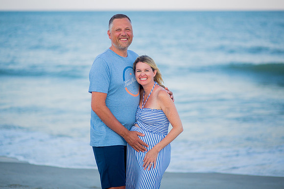 Family Beach Portrait Photography on Pleasure Island, NC:  Carolina Beach, Kure Beach, Fort Fisher