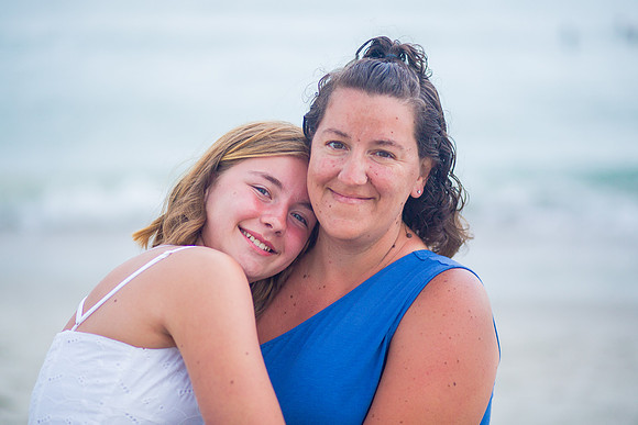 Family Beach Portrait Photography on Pleasure Island, NC:  Carolina Beach, Kure Beach, Fort Fisher
