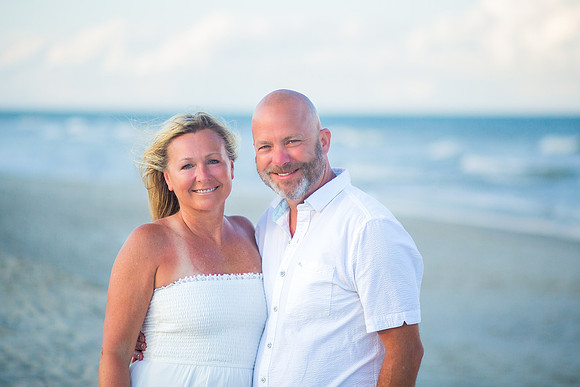 Family Beach Portrait Photography on Pleasure Island, NC:  Carolina Beach, Kure Beach, Fort Fisher