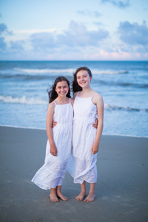 Family Beach Portrait Photography on Pleasure Island, NC:  Carolina Beach, Kure Beach, Fort Fisher