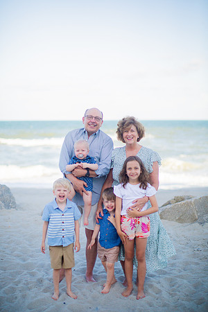 Family Beach Portrait Photography on Pleasure Island, NC:  Carolina Beach, Kure Beach, Fort Fisher