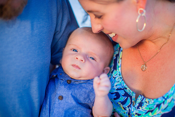 Family Beach Portrait Photography on Pleasure Island, NC:  Carolina Beach, Kure Beach, Fort Fisher