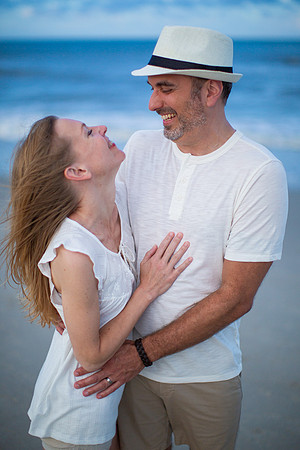 Family Beach Portrait Photography on Pleasure Island, NC:  Carolina Beach, Kure Beach, Fort Fisher