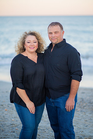 Family Beach Portrait Photography on Pleasure Island, NC:  Carolina Beach, Kure Beach, Fort Fisher