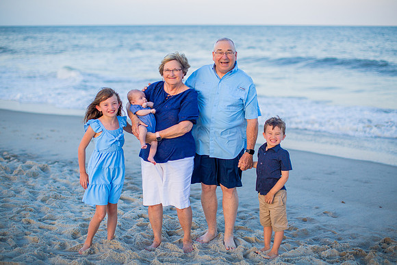 Family Beach Portrait Photography on Pleasure Island, NC:  Carolina Beach, Kure Beach, Fort Fisher