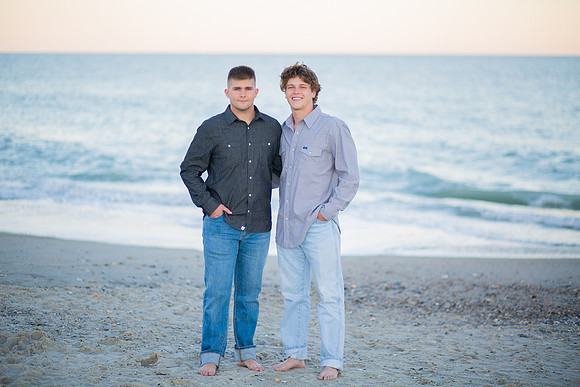 Family Beach Portrait Photography on Pleasure Island, NC:  Carolina Beach, Kure Beach, Fort Fisher