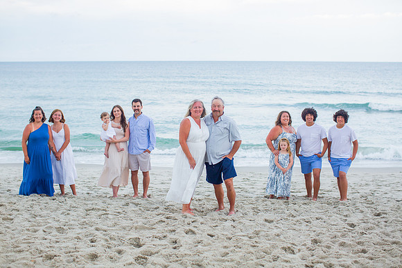 Family Beach Portrait Photography on Pleasure Island, NC:  Carolina Beach, Kure Beach, Fort Fisher