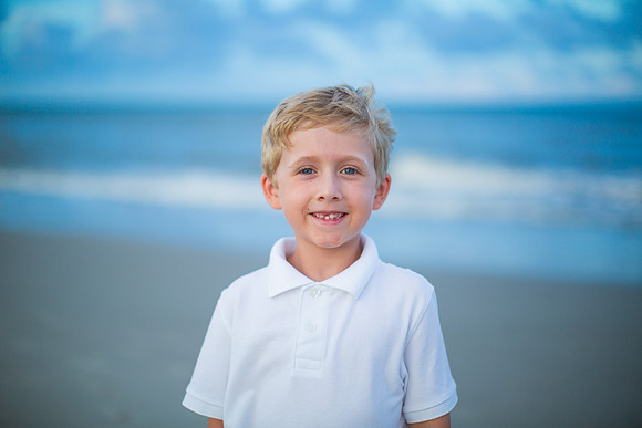 Family Beach Portrait Photography on Pleasure Island, NC:  Carolina Beach, Kure Beach, Fort Fisher