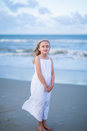 Family Beach Portrait Photography on Pleasure Island, NC:  Carolina Beach, Kure Beach, Fort Fisher
