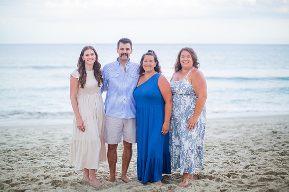 Family Beach Portrait Photography on Pleasure Island, NC:  Carolina Beach, Kure Beach, Fort Fisher
