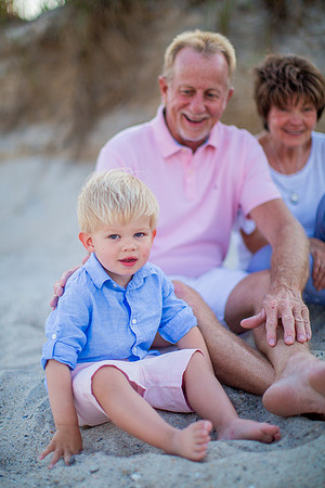 Family Beach Portrait Photography on Pleasure Island, NC:  Carolina Beach, Kure Beach, Fort Fisher