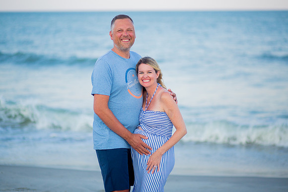 Family Beach Portrait Photography on Pleasure Island, NC:  Carolina Beach, Kure Beach, Fort Fisher