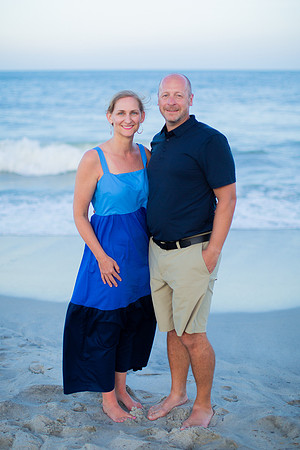 Family Beach Portrait Photography on Pleasure Island, NC:  Carolina Beach, Kure Beach, Fort Fisher