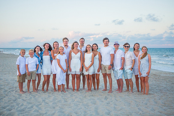 Family Beach Portrait Photography on Pleasure Island, NC:  Carolina Beach, Kure Beach, Fort Fisher