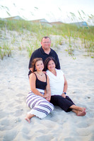 Family Beach Portrait Photography on Pleasure Island, NC:  Carolina Beach, Kure Beach, Fort Fisher