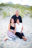 Family Beach Portrait Photography on Pleasure Island, NC:  Carolina Beach, Kure Beach, Fort Fisher