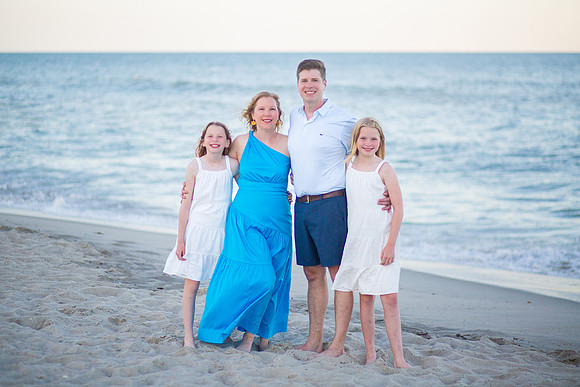 Family Beach Portrait Photography on Pleasure Island, NC:  Carolina Beach, Kure Beach, Fort Fisher