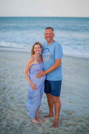 Family Beach Portrait Photography on Pleasure Island, NC:  Carolina Beach, Kure Beach, Fort Fisher