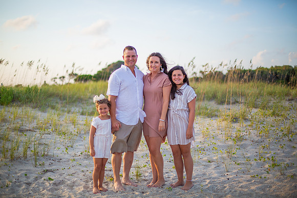 Family Beach Portrait Photography on Pleasure Island, NC:  Carolina Beach, Kure Beach, Fort Fisher