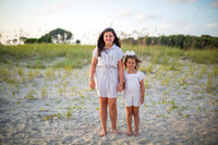 Family Beach Portrait Photography on Pleasure Island, NC:  Carolina Beach, Kure Beach, Fort Fisher