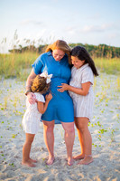 Family Beach Portrait Photography on Pleasure Island, NC:  Carolina Beach, Kure Beach, Fort Fisher