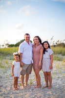 Family Beach Portrait Photography on Pleasure Island, NC:  Carolina Beach, Kure Beach, Fort Fisher