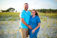 Family Beach Portrait Photography on Pleasure Island, NC:  Carolina Beach, Kure Beach, Fort Fisher