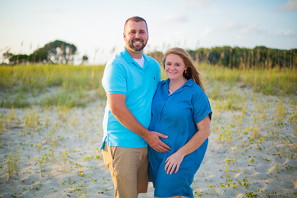 Family Beach Portrait Photography on Pleasure Island, NC:  Carolina Beach, Kure Beach, Fort Fisher