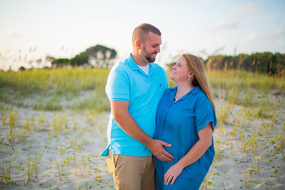 Family Beach Portrait Photography on Pleasure Island, NC:  Carolina Beach, Kure Beach, Fort Fisher