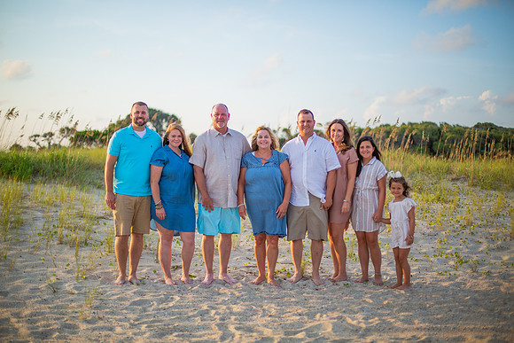 Family Beach Portrait Photography on Pleasure Island, NC:  Carolina Beach, Kure Beach, Fort Fisher