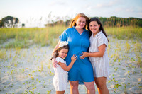 Family Beach Portrait Photography on Pleasure Island, NC:  Carolina Beach, Kure Beach, Fort Fisher
