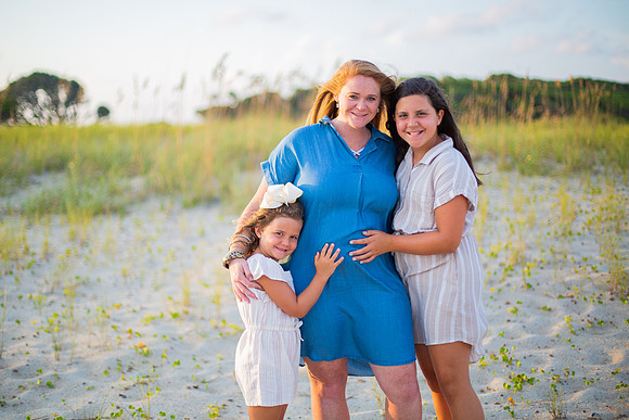 Family Beach Portrait Photography on Pleasure Island, NC:  Carolina Beach, Kure Beach, Fort Fisher