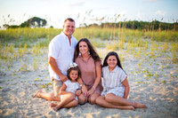 Family Beach Portrait Photography on Pleasure Island, NC:  Carolina Beach, Kure Beach, Fort Fisher