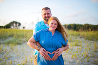 Family Beach Portrait Photography on Pleasure Island, NC:  Carolina Beach, Kure Beach, Fort Fisher