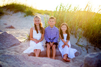 Family Beach Portrait Photography on Pleasure Island, NC:  Carolina Beach, Kure Beach, Fort Fisher