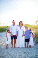 Family Beach Portrait Photography on Pleasure Island, NC:  Carolina Beach, Kure Beach, Fort Fisher