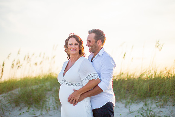 Family Beach Portrait Photography on Pleasure Island, NC:  Carolina Beach, Kure Beach, Fort Fisher