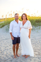 Family Beach Portrait Photography on Pleasure Island, NC:  Carolina Beach, Kure Beach, Fort Fisher