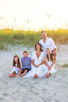 Family Beach Portrait Photography on Pleasure Island, NC:  Carolina Beach, Kure Beach, Fort Fisher