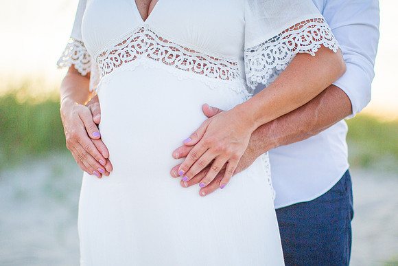 Family Beach Portrait Photography on Pleasure Island, NC:  Carolina Beach, Kure Beach, Fort Fisher