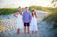 Family Beach Portrait Photography on Pleasure Island, NC:  Carolina Beach, Kure Beach, Fort Fisher