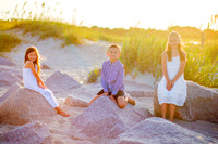 Family Beach Portrait Photography on Pleasure Island, NC:  Carolina Beach, Kure Beach, Fort Fisher