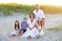 Family Beach Portrait Photography on Pleasure Island, NC:  Carolina Beach, Kure Beach, Fort Fisher