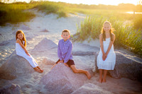 Family Beach Portrait Photography on Pleasure Island, NC:  Carolina Beach, Kure Beach, Fort Fisher