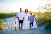 Family Beach Portrait Photography on Pleasure Island, NC:  Carolina Beach, Kure Beach, Fort Fisher