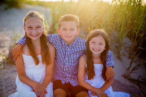 Family Beach Portrait Photography on Pleasure Island, NC:  Carolina Beach, Kure Beach, Fort Fisher