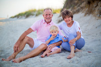 Family Beach Portrait Photography on Pleasure Island, NC:  Carolina Beach, Kure Beach, Fort Fisher