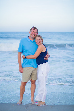 Family Beach Portrait Photography on Pleasure Island, NC:  Carolina Beach, Kure Beach, Fort Fisher